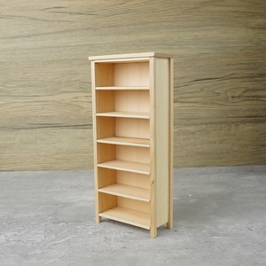 020-30007　ミニチュア家具　cabinet&shelf　本棚