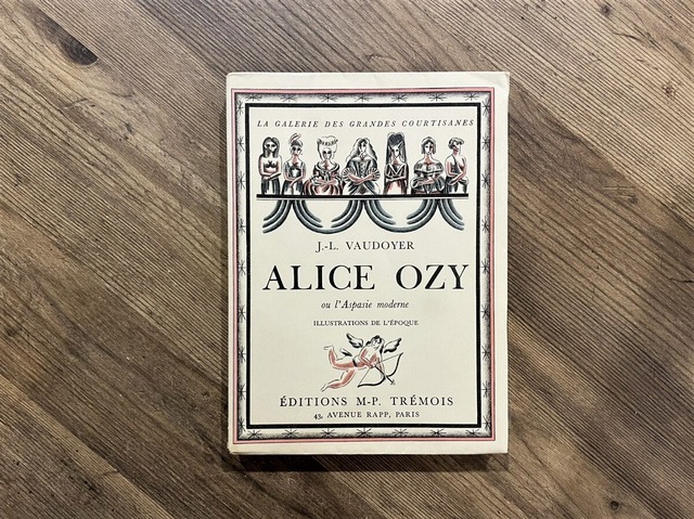 【PV179】Alice Ozy ou l'Aspice moderne / display book