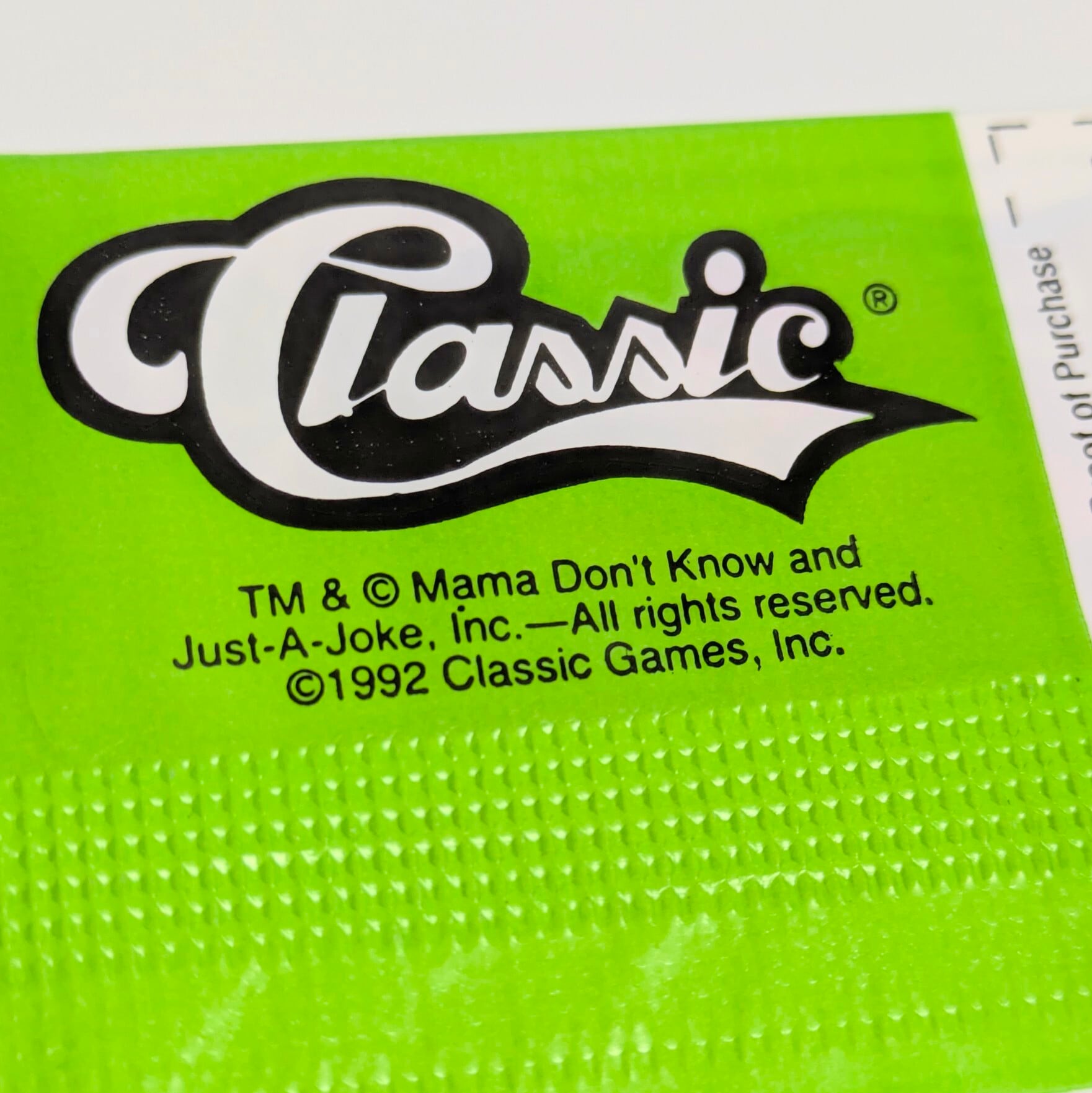 送料無料!☆ 1992年製 Classic Games, Inc. 【 TROUBLE Trolls  ( トラブル トロール  】トレーディングカード 単品 (1個= 6 CARDS入り)〚アメリカン雑貨 アメトイ〛