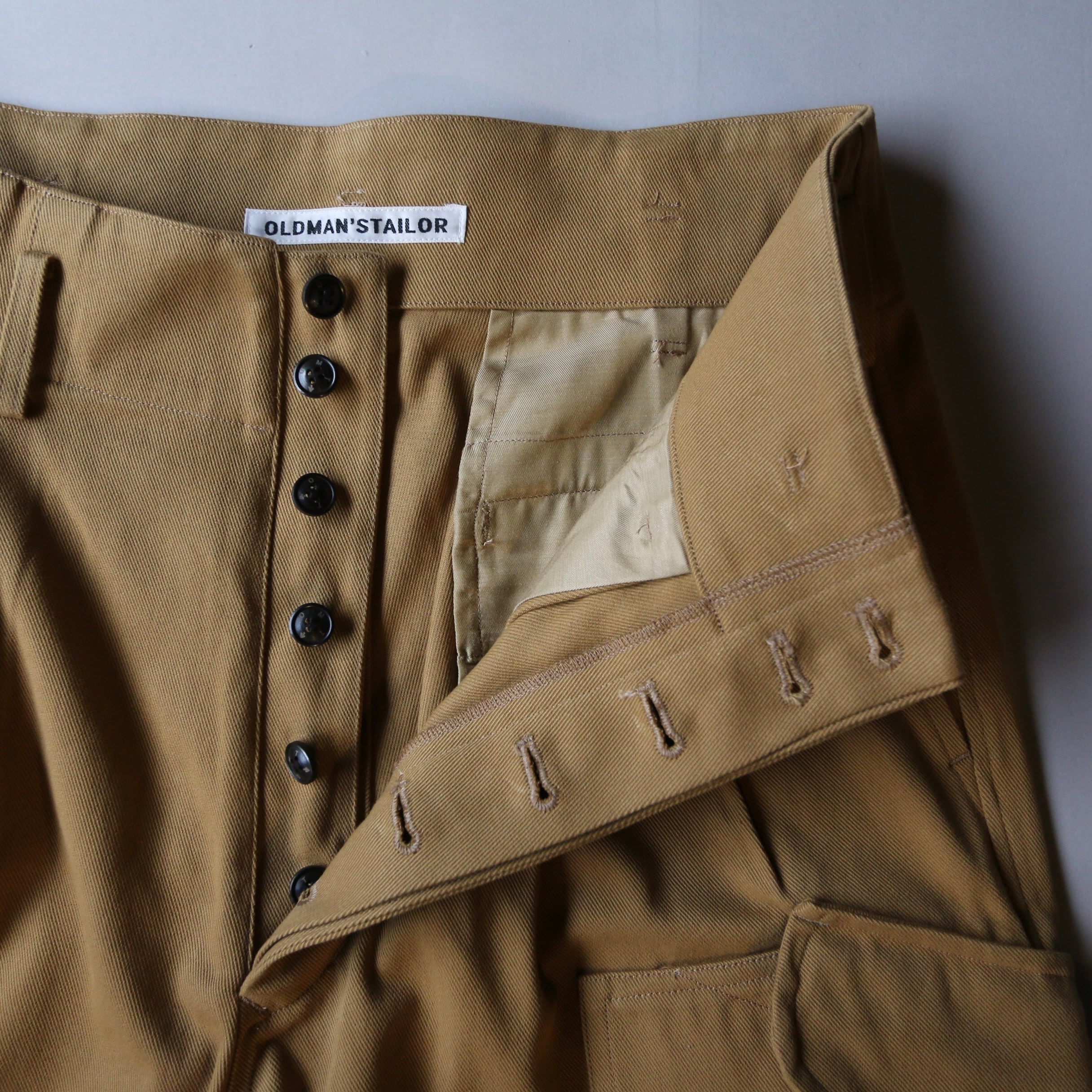 OLDMAN'S TAILOR ／オールドマンズテーラー ROYAL WORK PANTS／ロイヤルワークパンツ　BEIGE Men's |  Routes*Roots powered by BASE
