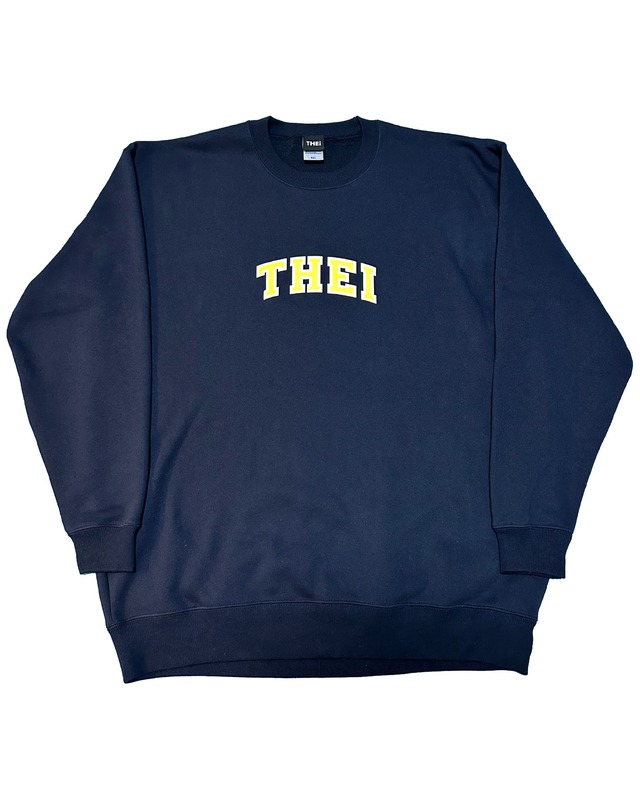COLLEGE SWEAT SHIRT - NAVY