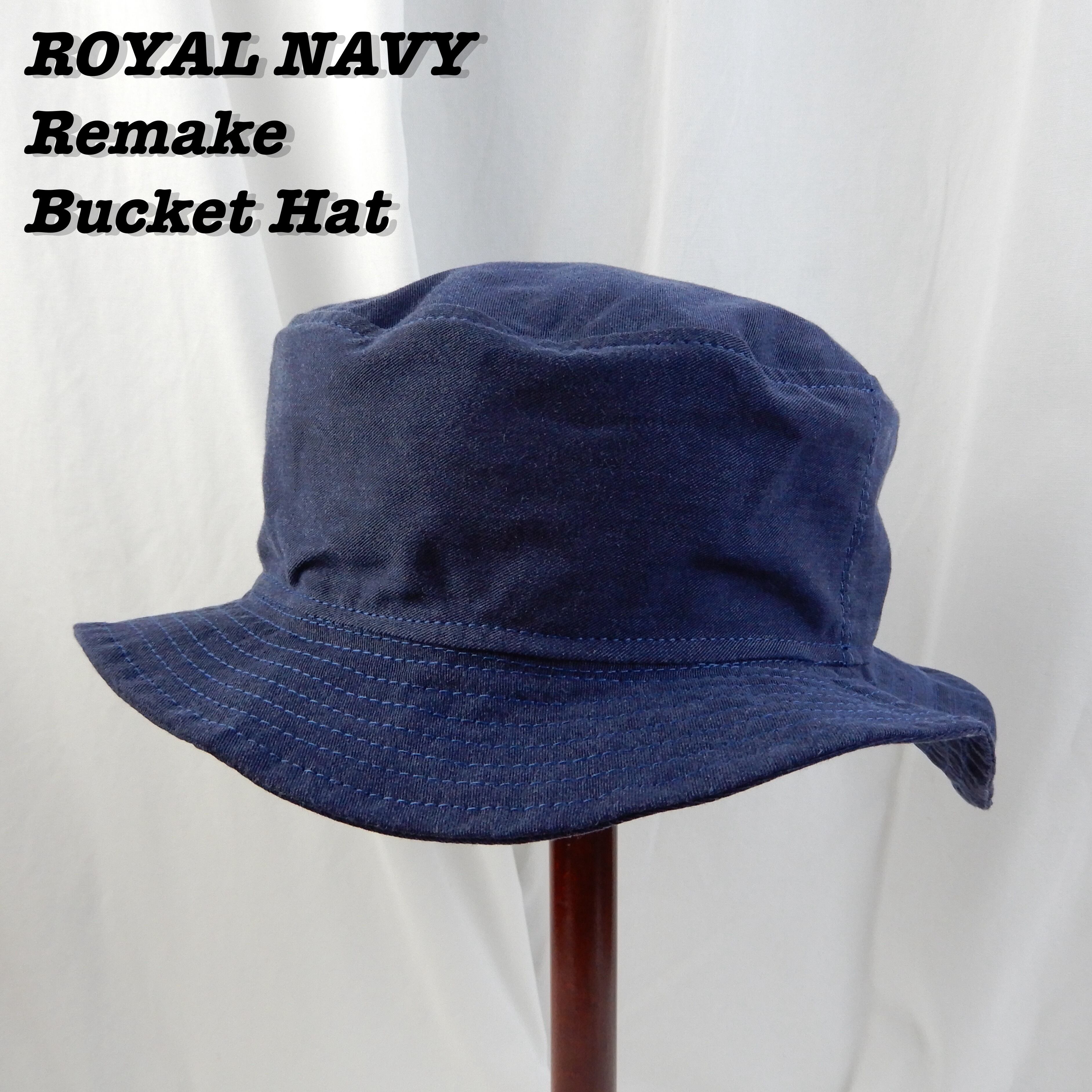 ROYAL NAVY Combat Jacket Remake Bucket Hat No2 | Loki Vintage&Used