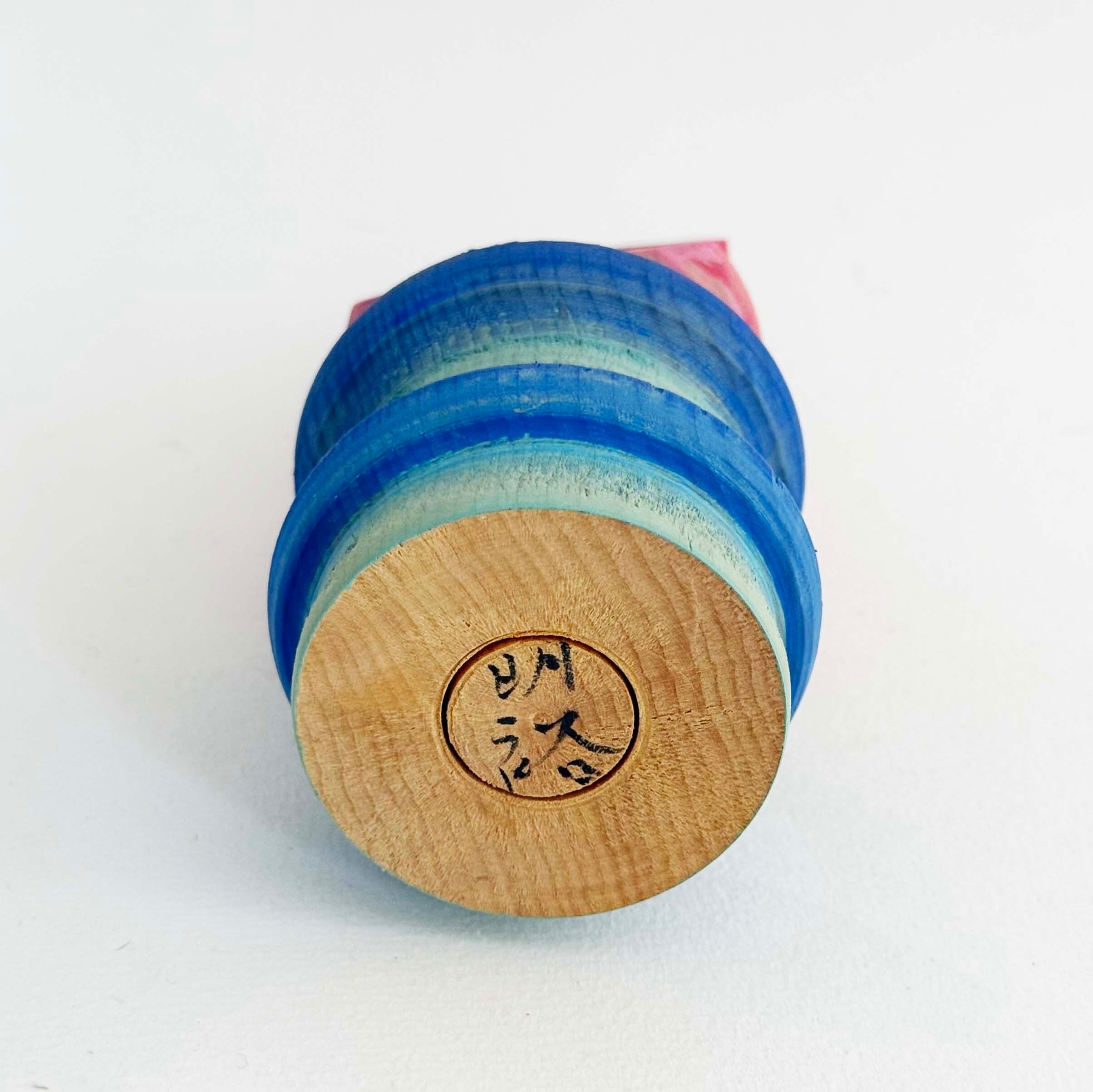 怪獣こけし（土湯系 / 近野明裕工人）変形
