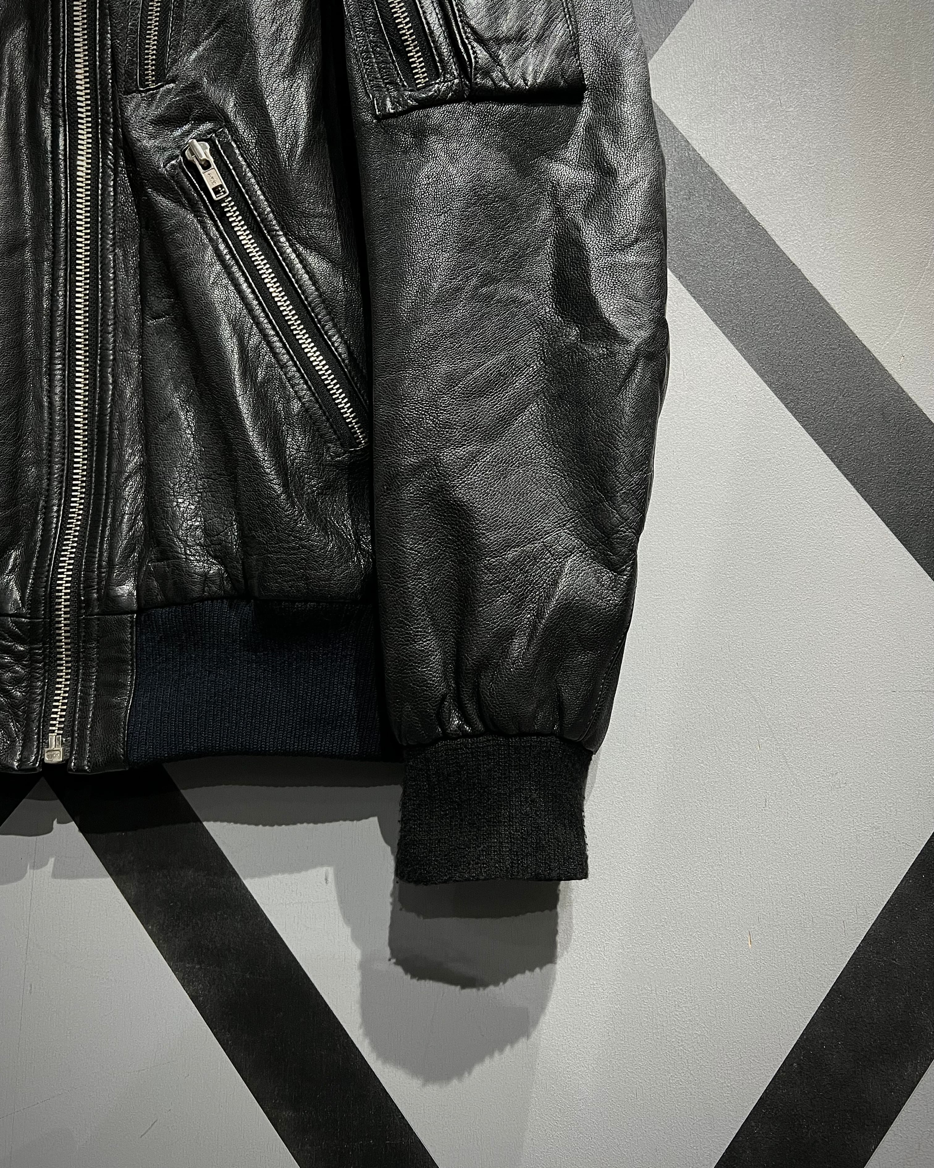 X VINTAGE】German Army Vintage Leather Flight Jacket | Caka(カカ