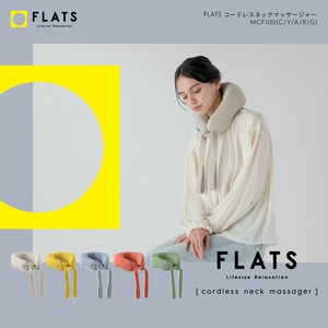FLATS コードレスネックマッサージャー MCF100