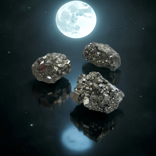 【富と行動力を現実に定着させる黄金の錬金石】ペルー産パイライト M2_2