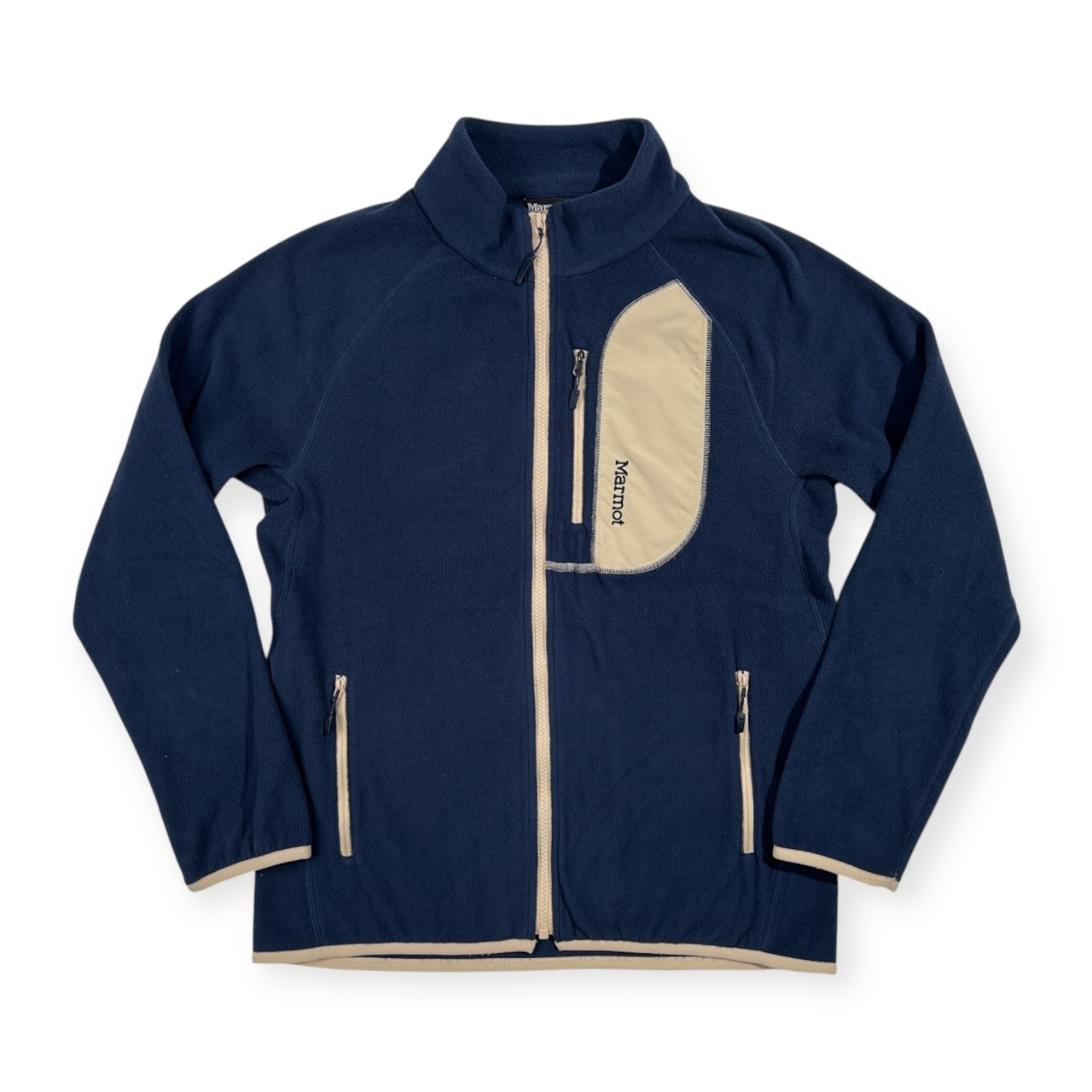 Marmot マーモット ポケット付き ライト フリース ジャケット サイズ L /ブルー/レディース/アウトドア