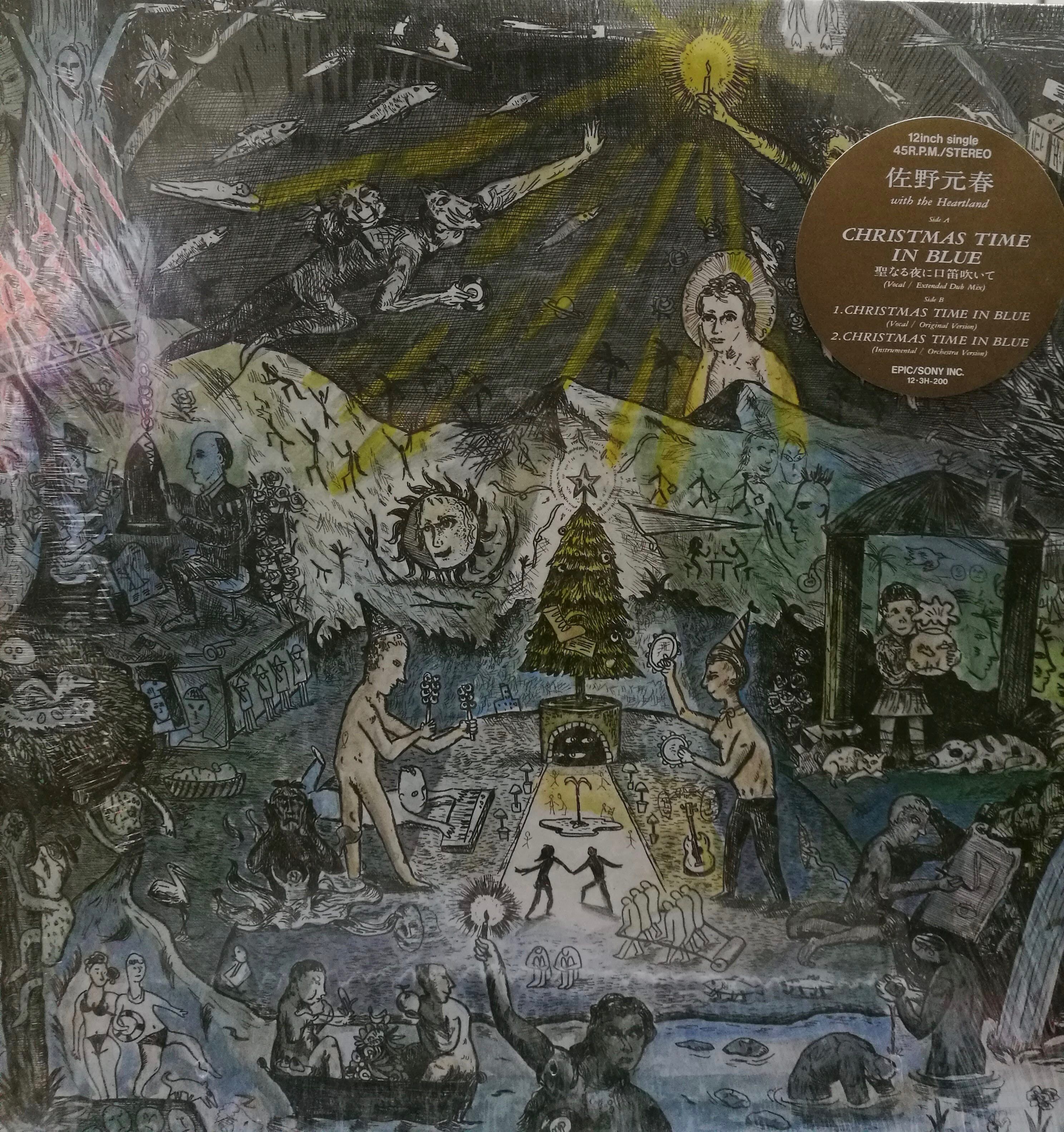 12inch】佐野元春 / Christmas Time In Blue | COMPACT DISCO ASIA