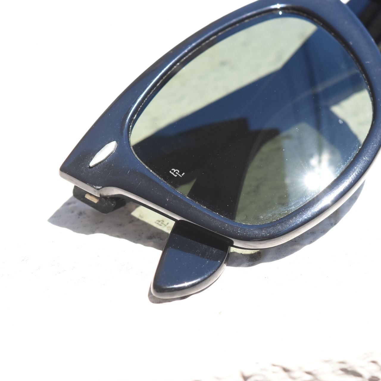 80s USA Vintage》Ray-Ban Wayfarer / ブラック / Bausch & Lomb製