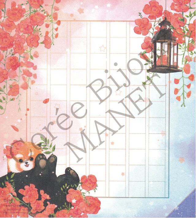 ☆ 韓国作家様 メモパッド バラ売り ③（MANET マネット メモ帳