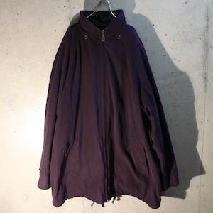 Smooth Fabric Purple Coat