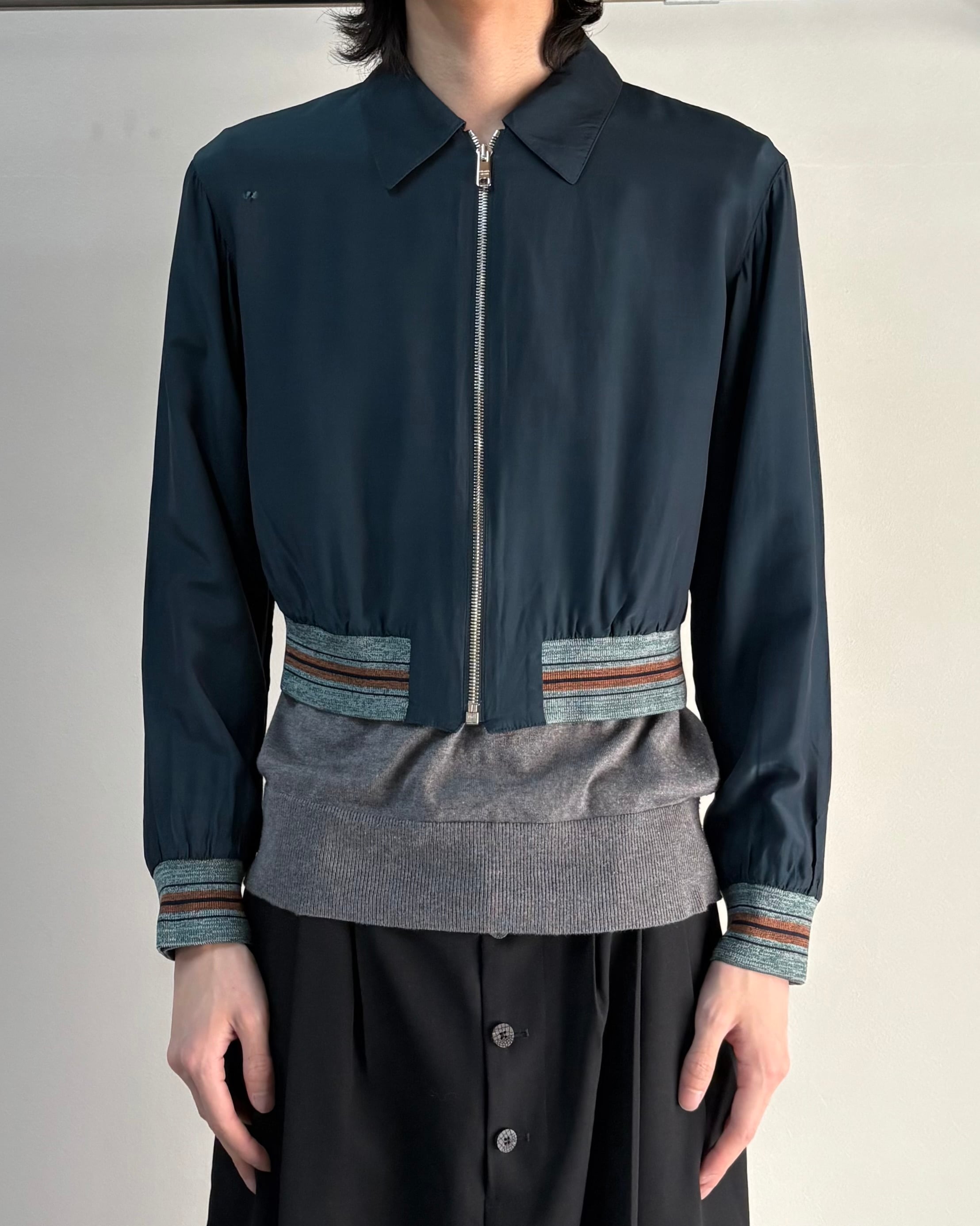 2013s/PRADA】short-length zip up blouson | blendmarket