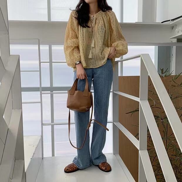 花柄ブラウス　AJ2231-9902