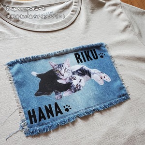 【変更】うちの子☆アイロンプリント（A4）印刷会社Ver.