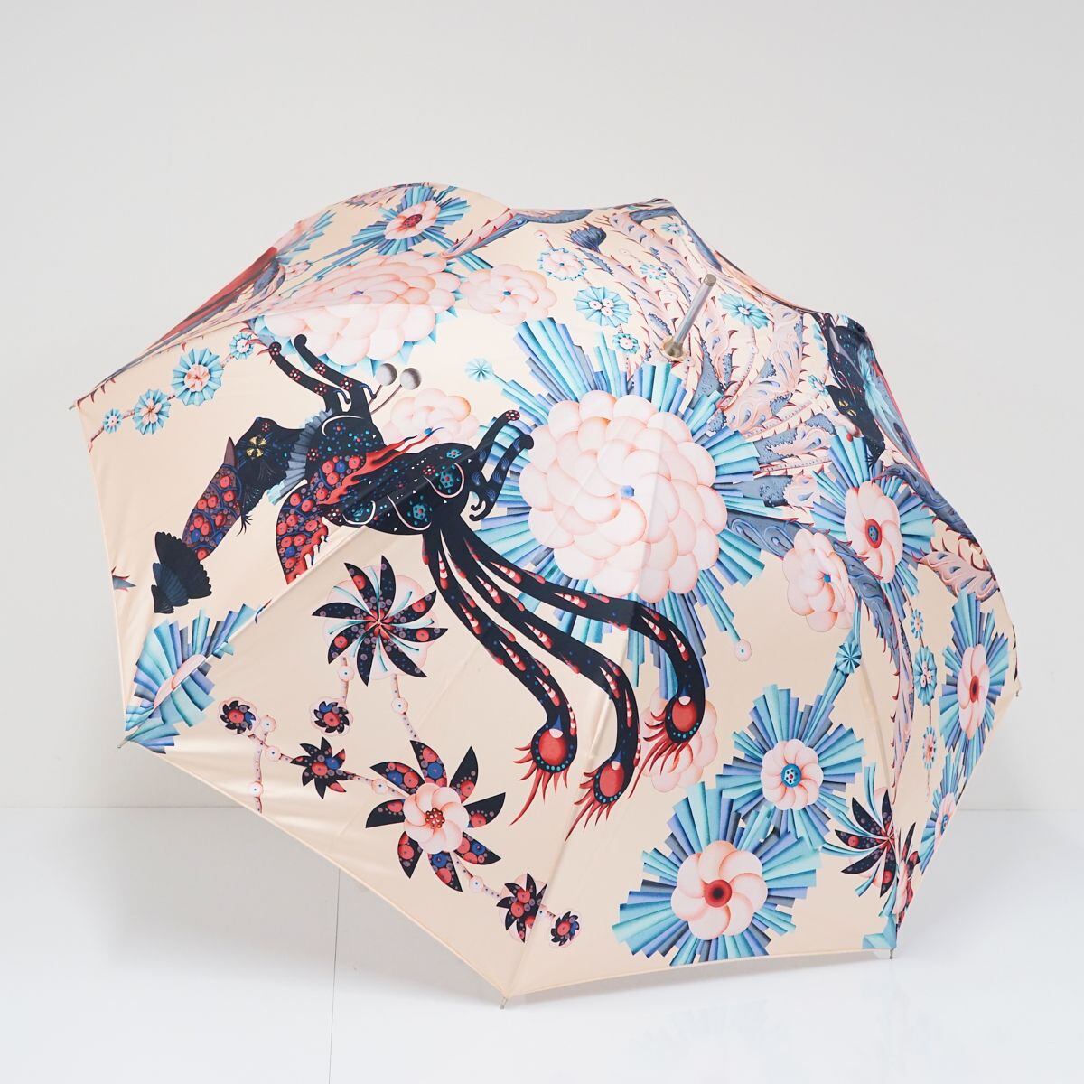 クラウスハーパニエミ 猫しずくプリン折り畳み傘 現在在庫あり