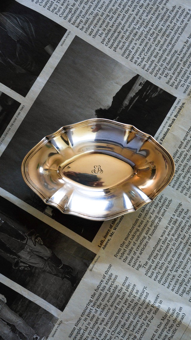【1940s】TIFFANY&Co. ティファニー シルバー ディッシュ 《シルバー925 小皿 小物置き ヴィンテージ オールド》