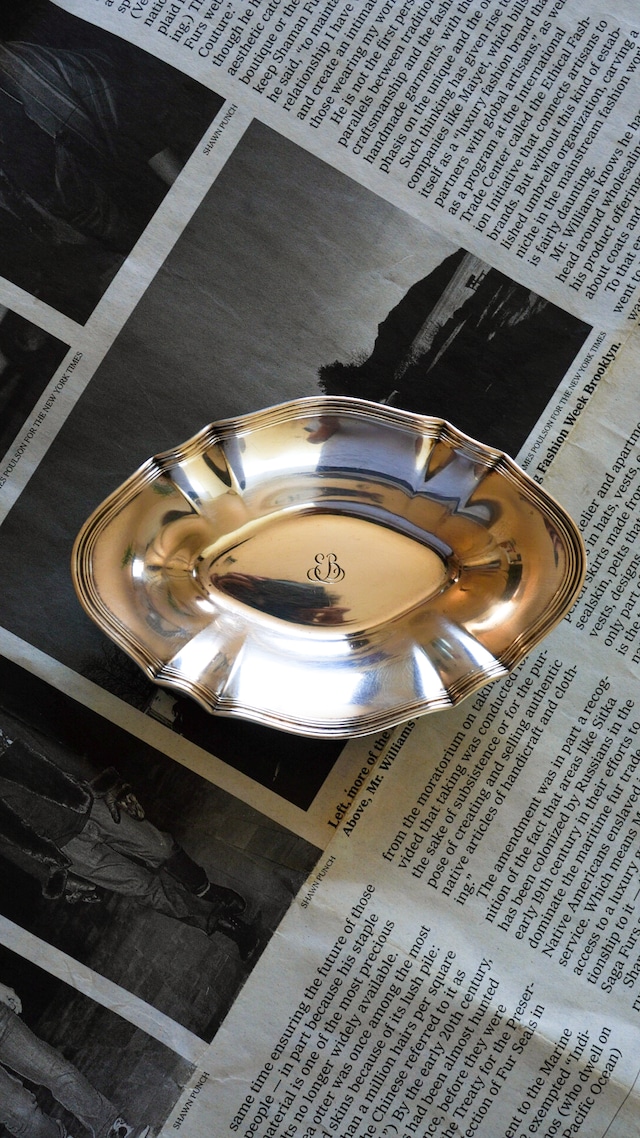 【1940s】TIFFANY&Co. ティファニー シルバー ディッシュ 《シルバー925 小皿 小物置き ヴィンテージ》