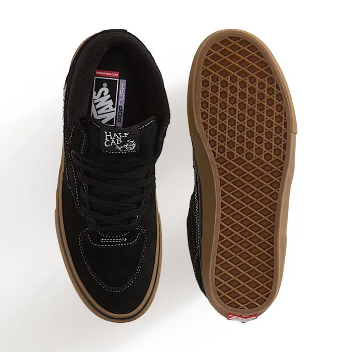 VANS / SKATE HALF CAB - BLACK/GUM/WHITE | GOOD TIMES