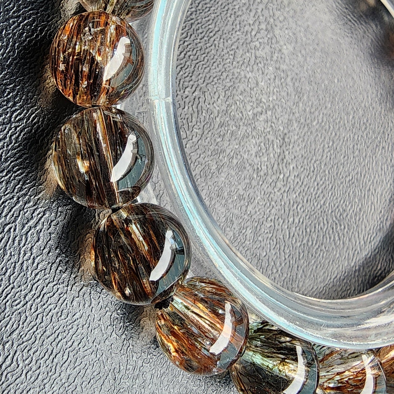 SU082《no.6》極上1点物】黒金スーパーセブン 天然石 | 天然石ラズベリー 