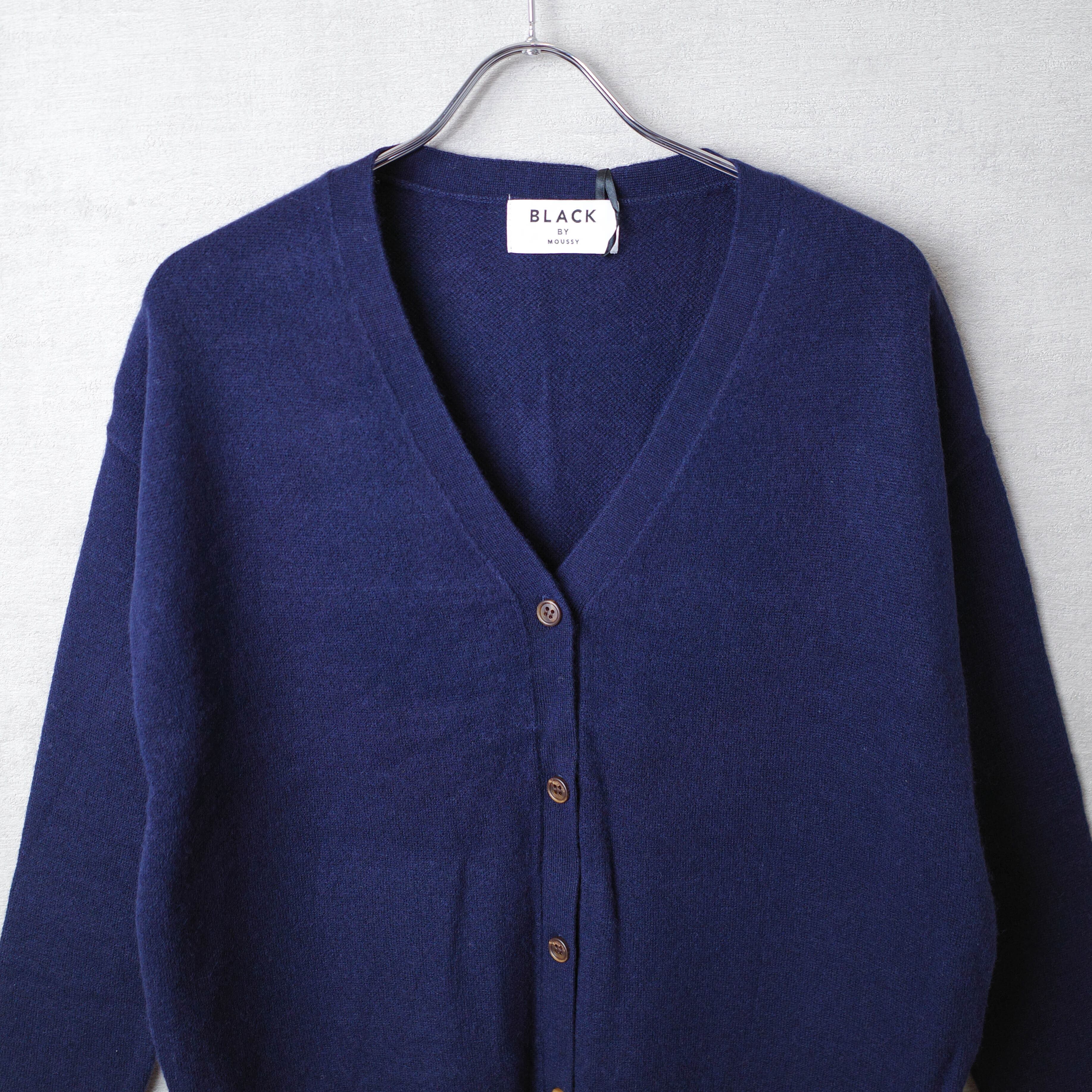 [NEW] BLACK by MOUSSY	KNIT CARDIGAN 070BA770-000