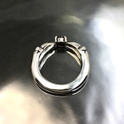 TWIN CLAW RING with GARNET / ツインクロウリング・ガーネット