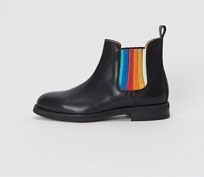 hender scheme side gore boots rainbow