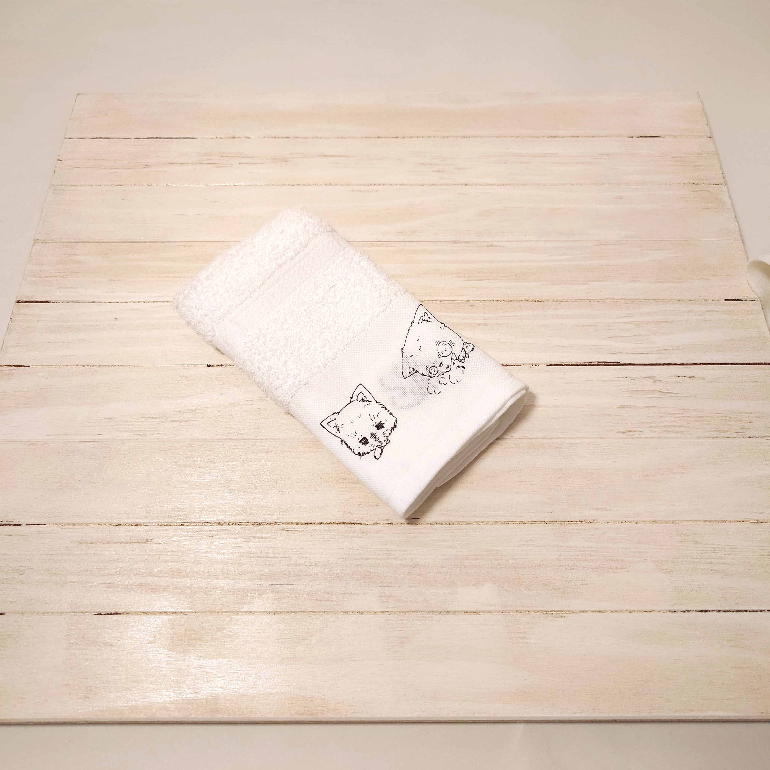 それでもサ吉は負けたくない手拭い