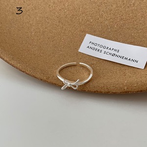 Weiwan925シルバーシンプルなリング 7s