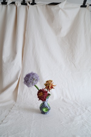 Vallauris Flower Vase-Neon Green