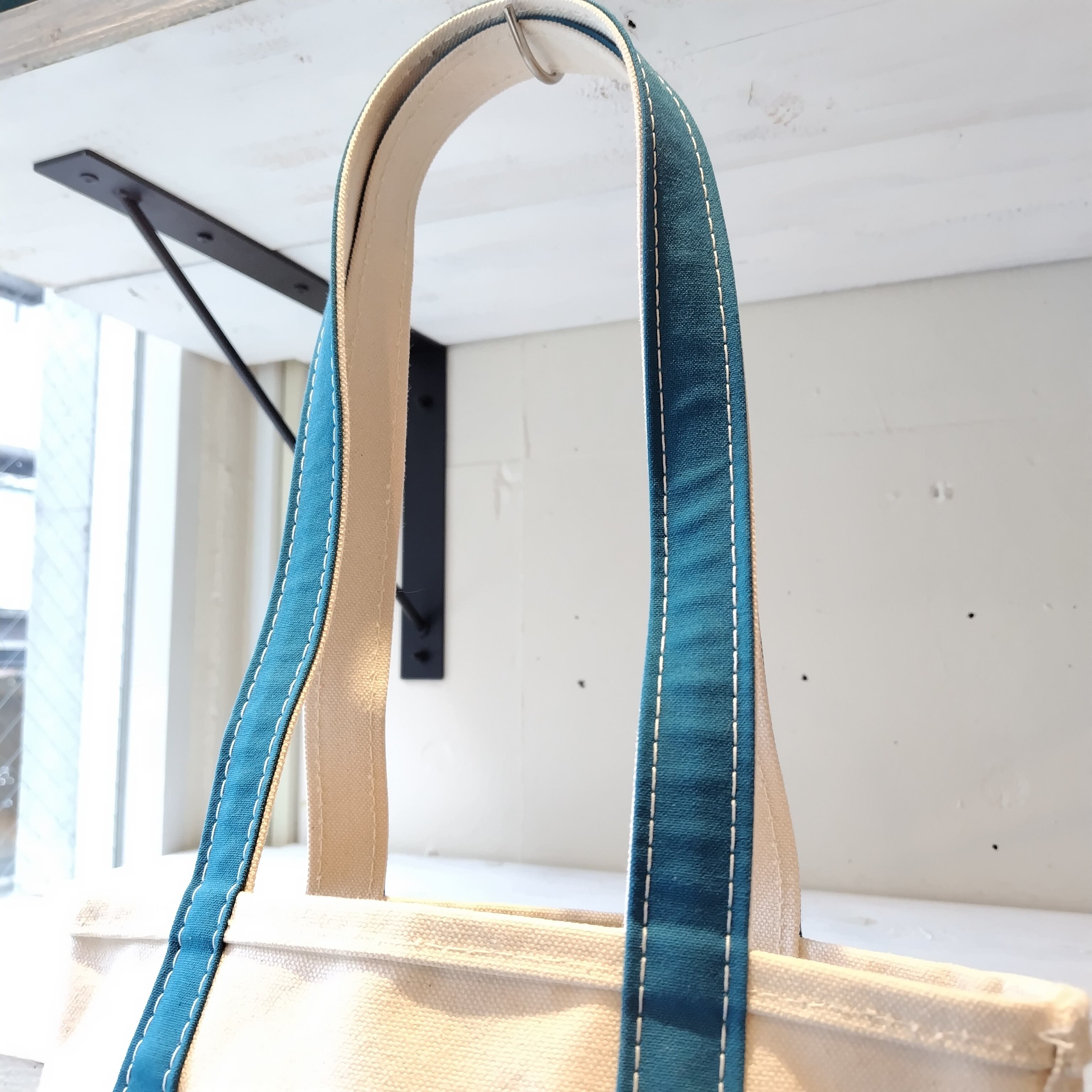 L.L.Bean Custom Tote Bag ツートン Sサイズ ロングハンドル LongBeach Omotesando