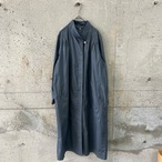 Grey concealed spring coat