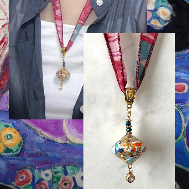 魅惑のクリムトネックレス