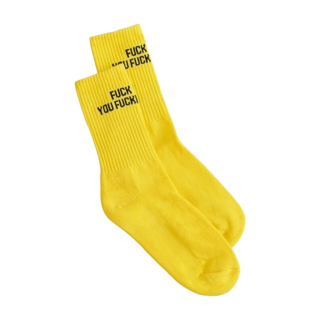 【R13】FYYFF SOCKS(YELLOW)