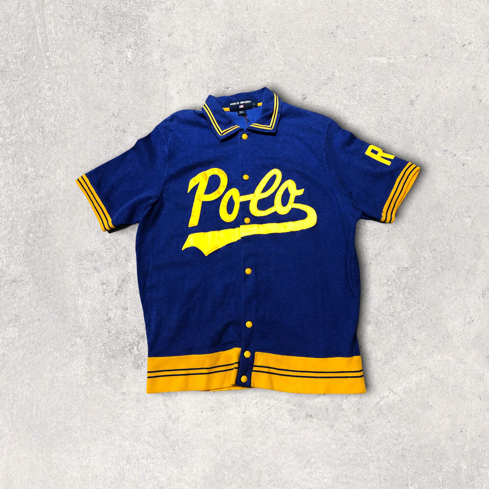 90s POLO SPORT ベースボールシャツ RalphLauren ポロスポーツ POLO SPORT ラルフローレン ベースボール シャツ