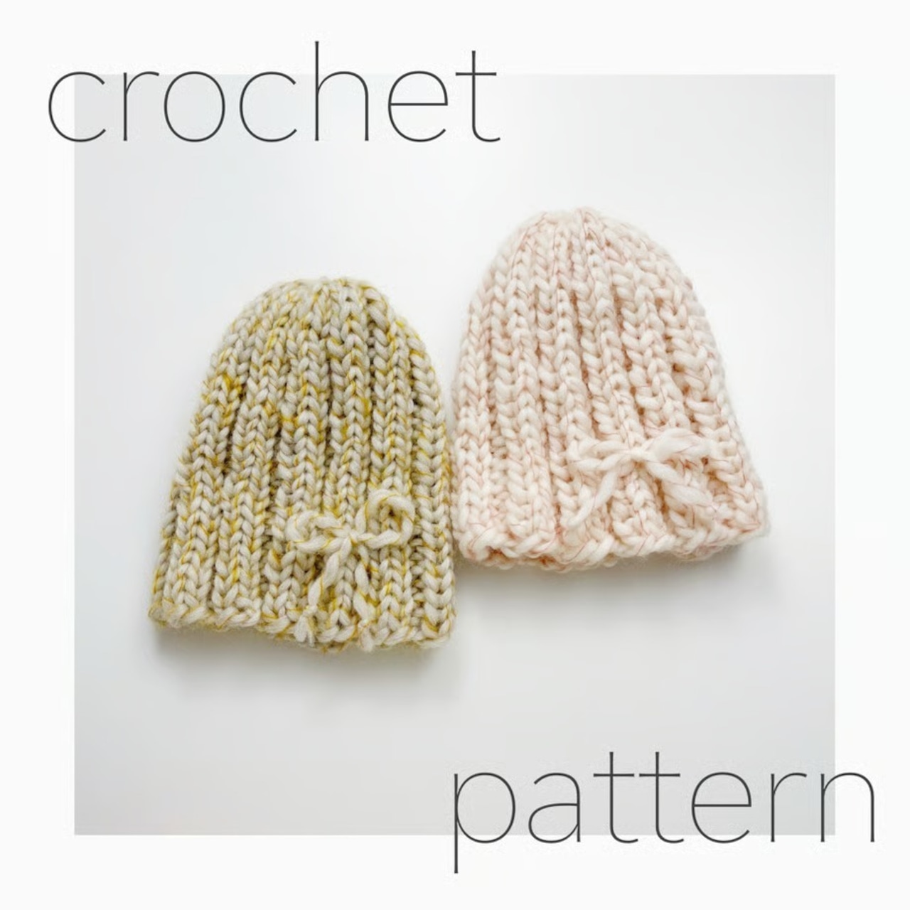 [Pattern] Babyのニットキャップ
