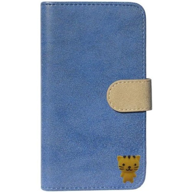 ロゼ Rosee apple iPhone7 Plus ケース iPhone7 Plus カバー アイフォン7 プラス ケース iPhone7 Plus 手帳型ケース iphone 7 Plus スマホケース iphone 7 Plus 手帳型カバー SIM無配合 スマホケース 全機種対応 ネコ 猫 虎 トラ アクセサリー 可愛い 国内生産 Navy 63