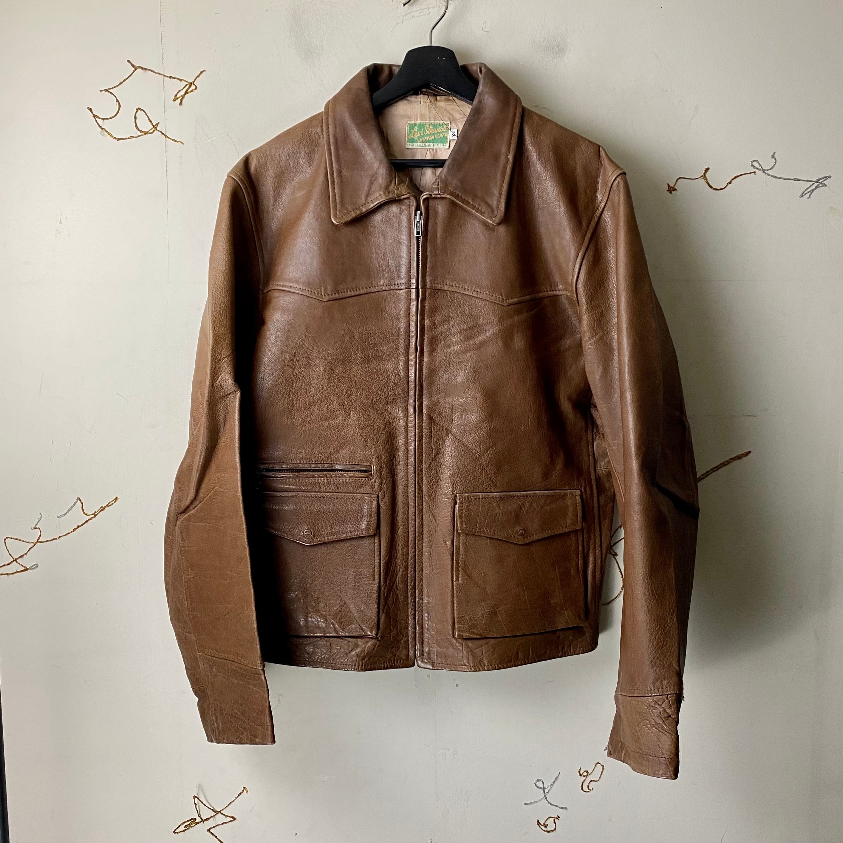 old euro LEVI’S leather jacket | NOIR ONLINE powered by BASE