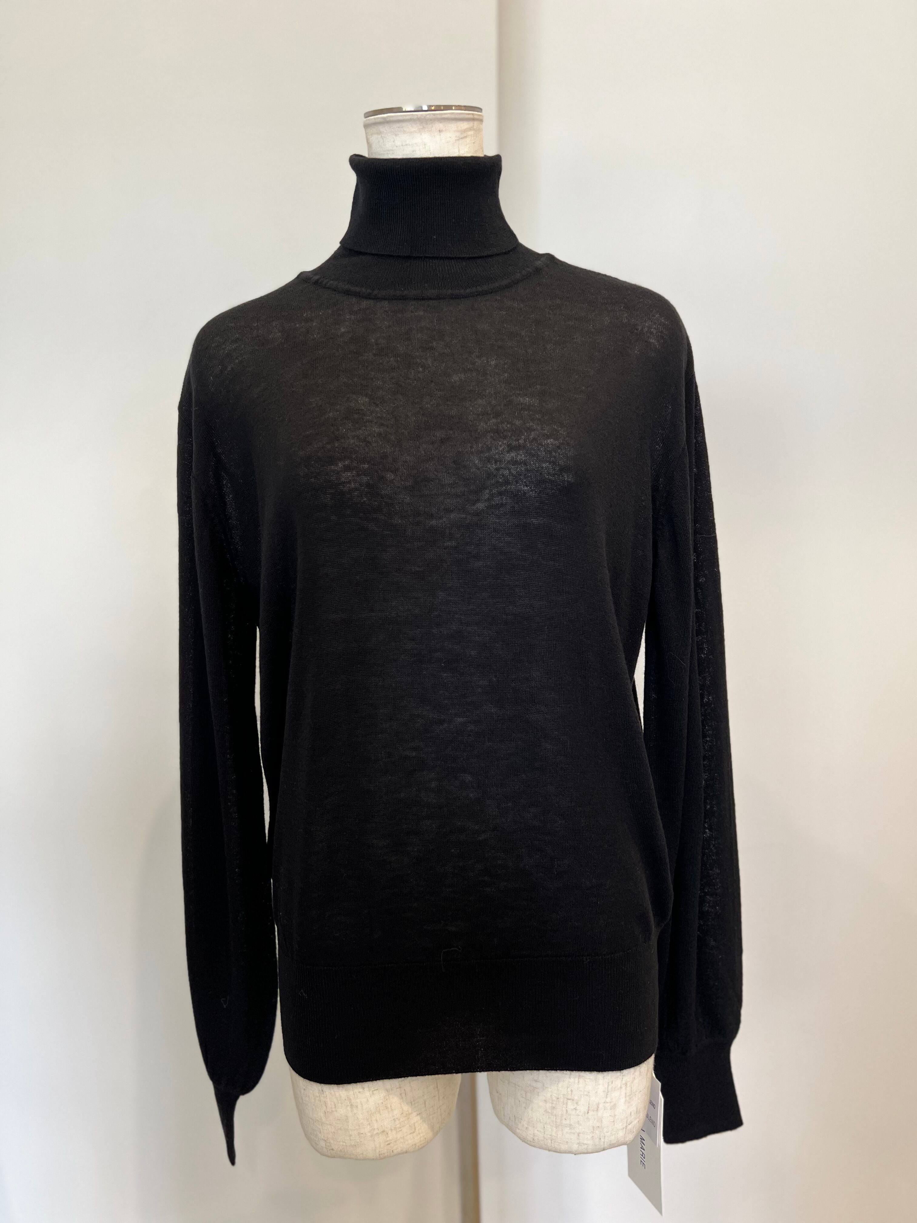 【DONA MARIE】シルク混タートルハイゲージニット　951019