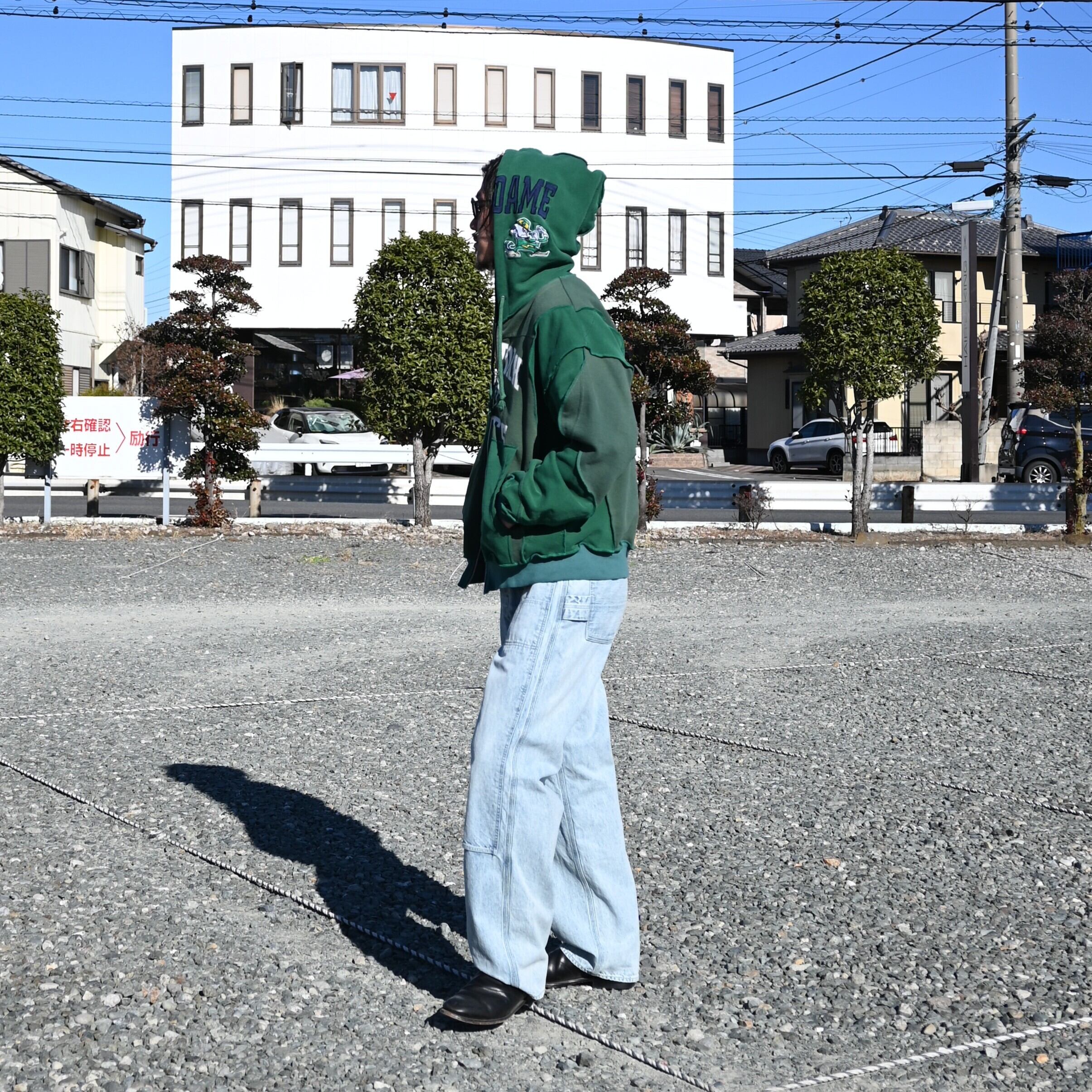 CCU / BAGGY RIDER JACKET スタイル | GANKO