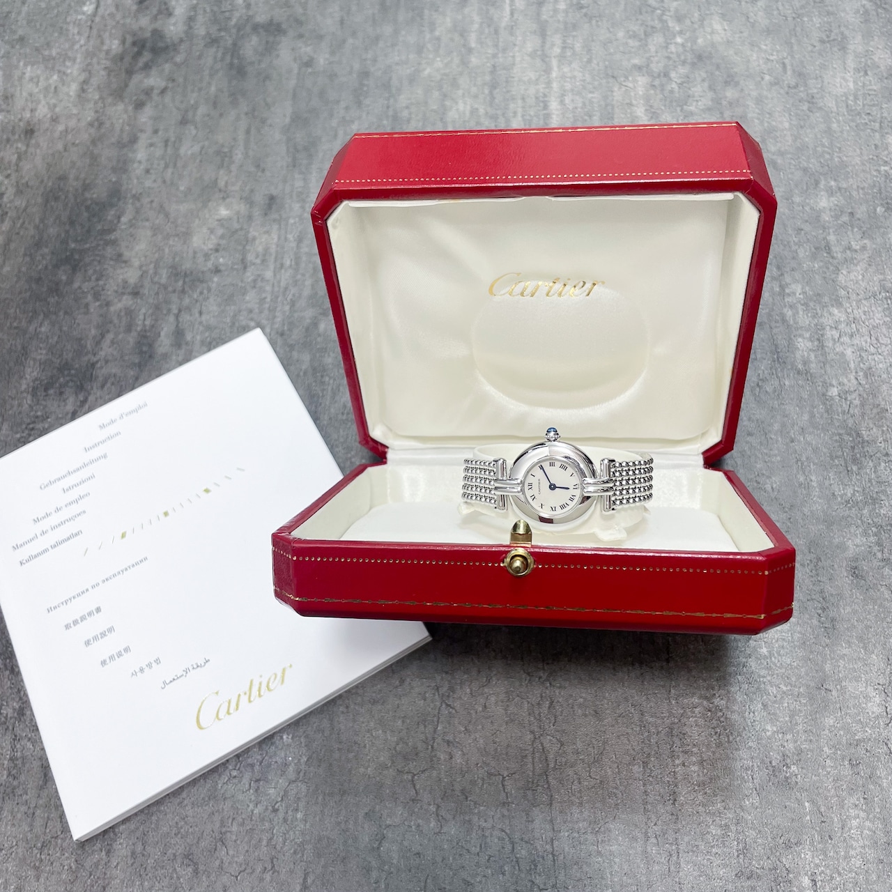 カルティエ コリゼ 金無垢 WG