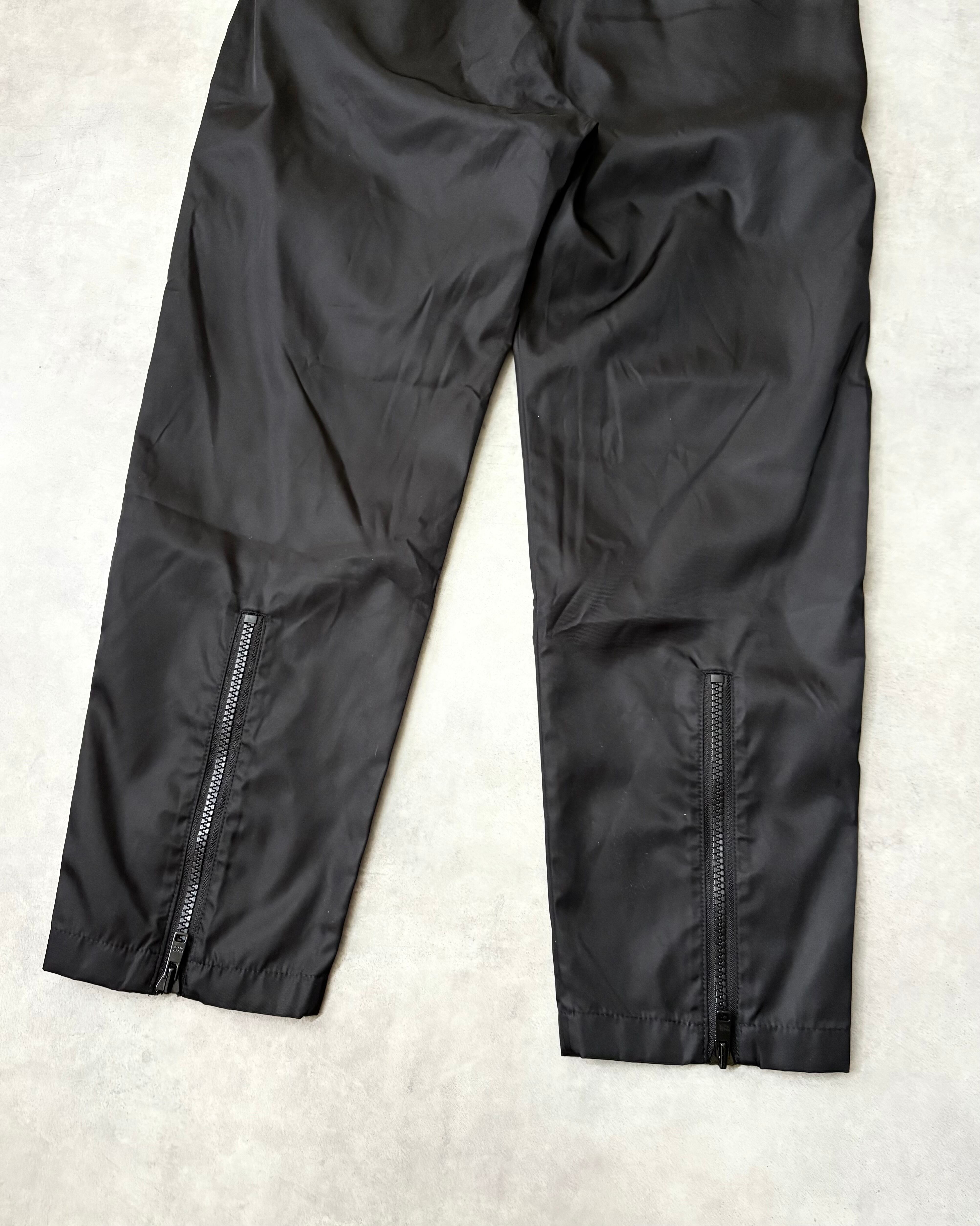 パンツ PRADA 2019AW front zip nylon trousers 19AW PRADA Zip-Design Nylon Pants | VOLAR