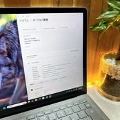タッチパネル/Microsoft Surface Laptop4/メモリ8GB/SSD256GB/第11世代/プラチナ/ノートPC