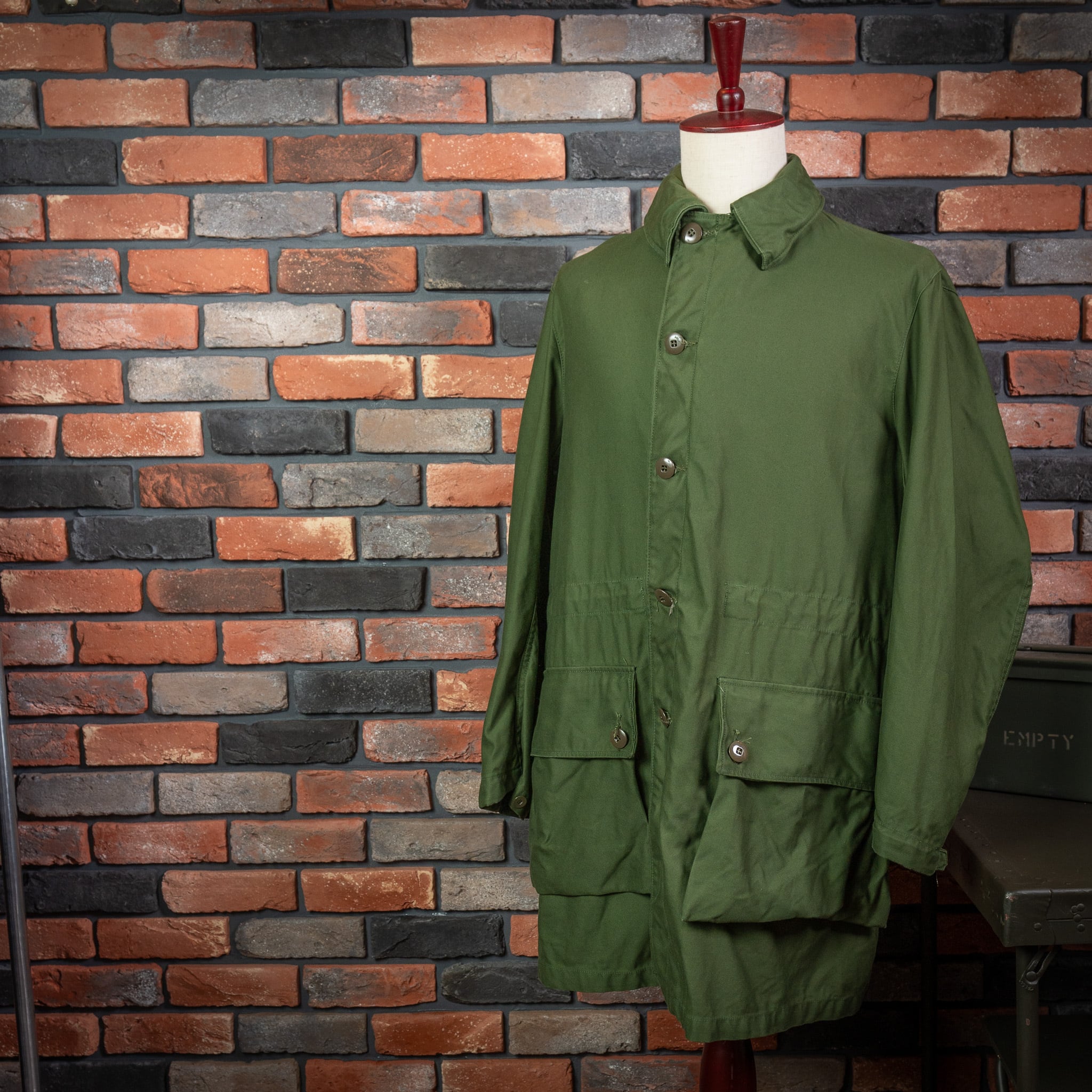 USED】Swedish Army M-59 Field Coat 