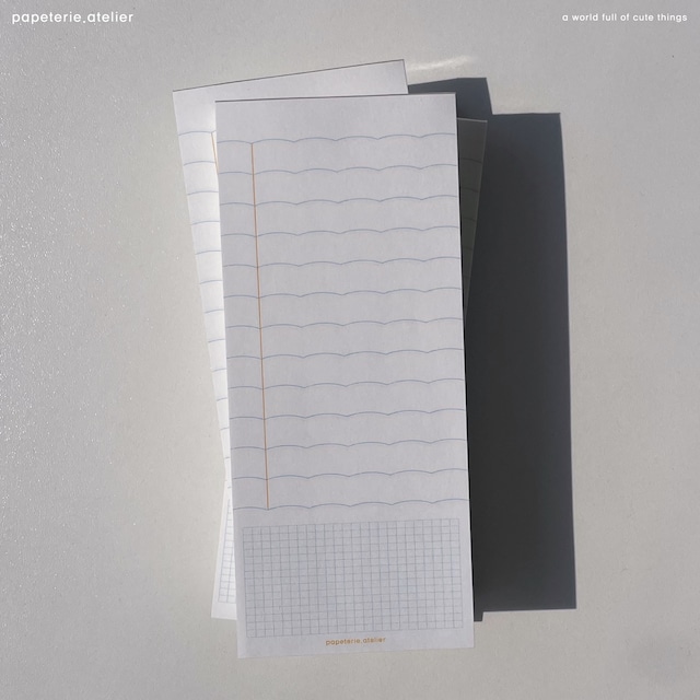 papeterie.atelier〔check list -ocean-〕