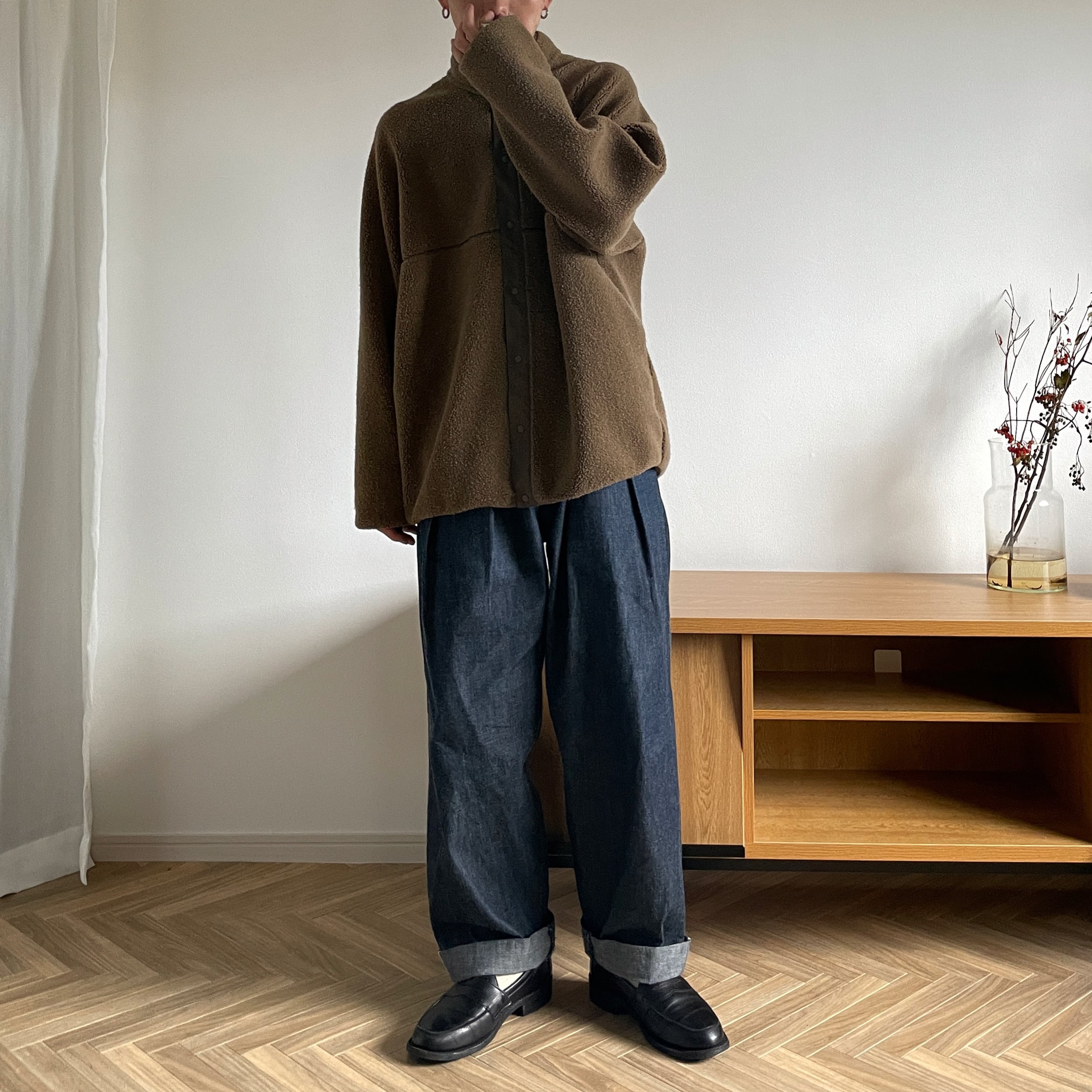 TUKI 0054 type2 denim デニム オーバオール インディゴ