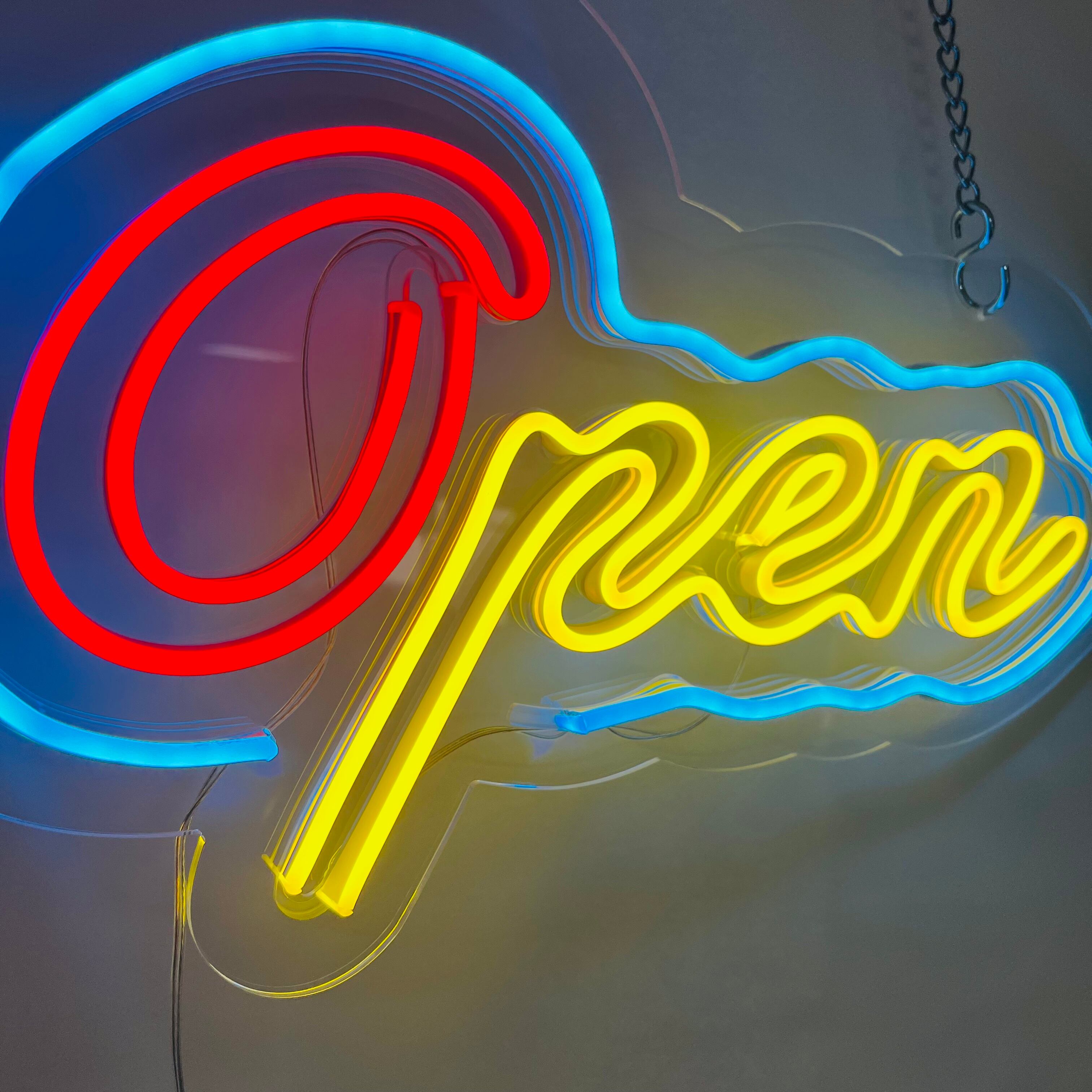 LED ネオン サイン / Open | S COLOR