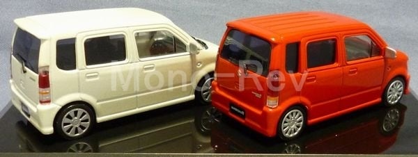 1/43 スズキ ワゴンR 2台セット 2008年記念品 | 絶版ミニカーショップ