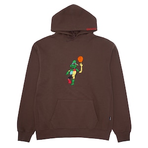 GX1000 BALL IS LYFE HOODIE CHOCOLATE L