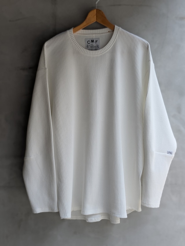COMFY CMF OUTDOOR GARMENT "THERMAL TEE LS” WHITE