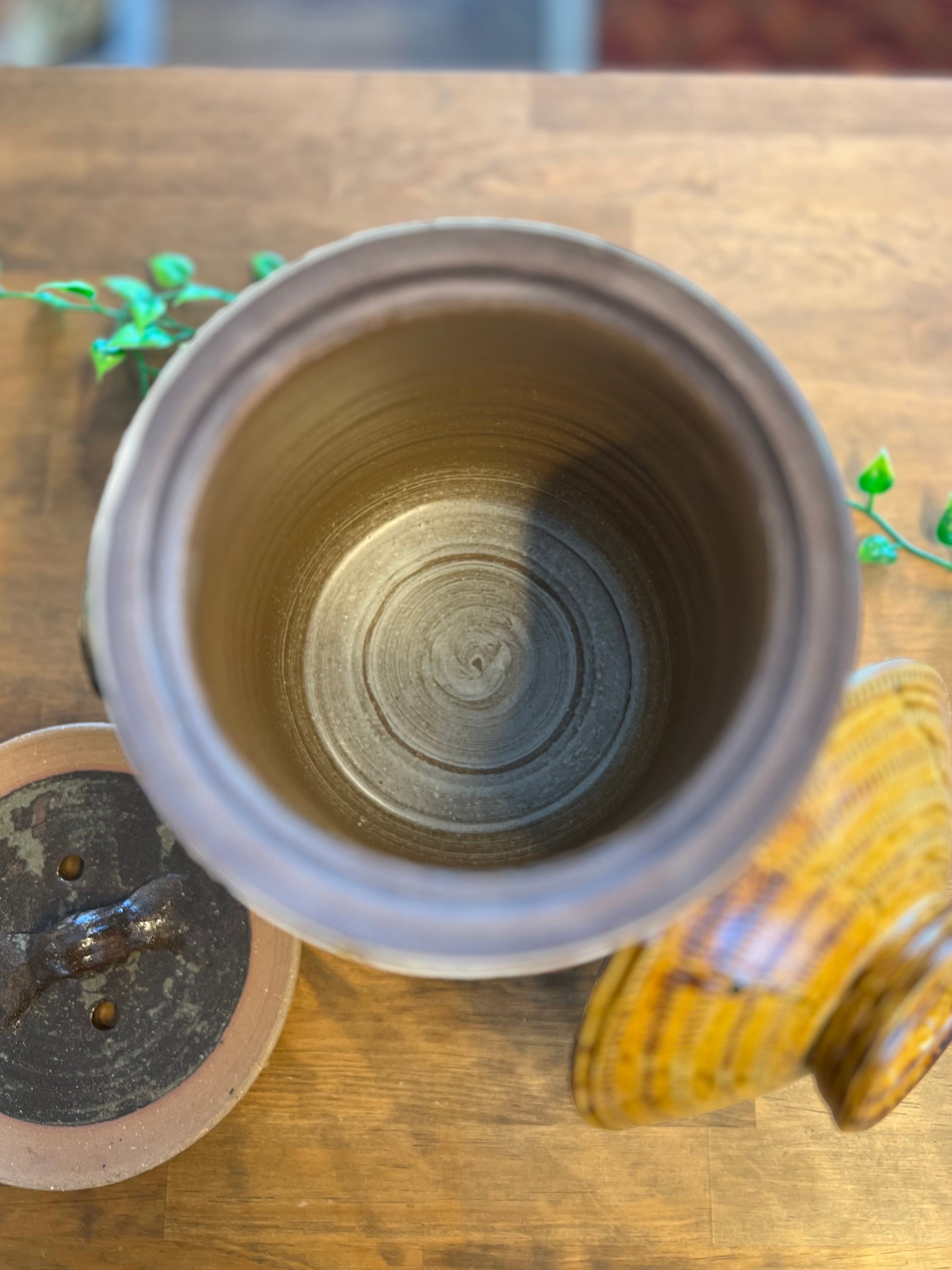 小石原焼マルワ窯】ごはん土鍋3合用 | すずめ道具店 ON LINE